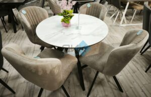 Миниатюра Стол SKC90 d900 Керамика 73