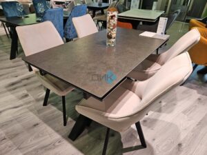 Миниатюра Стол SFE140 Керамика мрамор 42