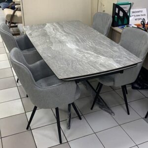 Миниатюра Стол KM160 керамика серый 29