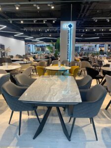 Миниатюра Стол KM160 керамика серый 55