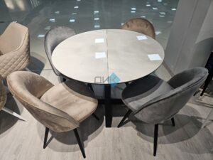 Миниатюра Стол SFC100 d1000 стекло 104