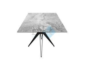 Миниатюра Стол KW160 керамика серый 4