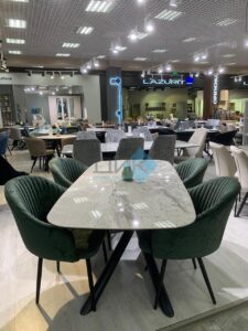 Миниатюра Стол KE180 керамика серый 42