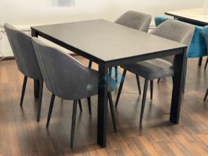 Миниатюра Стол DKT130 Керамика мрамор 13