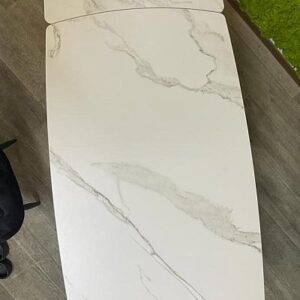 Миниатюра Стол DKU120 Керамика Белый 8