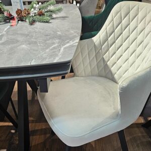 Миниатюра Стул 345 C103 крем, ножки белые 9