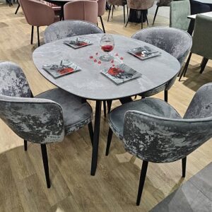 Миниатюра Стол BK100 Керамика Серый 24