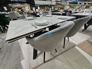 Миниатюра Стол KX160 керамика белый 55
