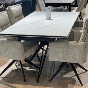 Миниатюра Стол KW160 керамика белый 40