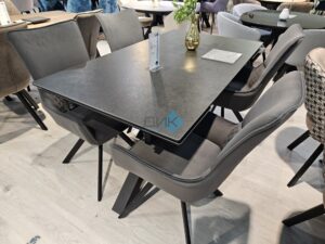 Миниатюра Стол SFE140 Керамика мрамор 36