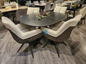 Миниатюра Стол BK100 Керамика Черный 24