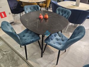 Миниатюра Стол BK100 Керамика Черный 26