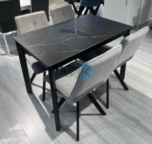 Миниатюра Стол LK110 Керамика Черный 31