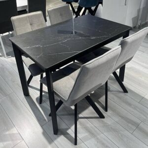 Миниатюра Стол LK110 Керамика Черный 18