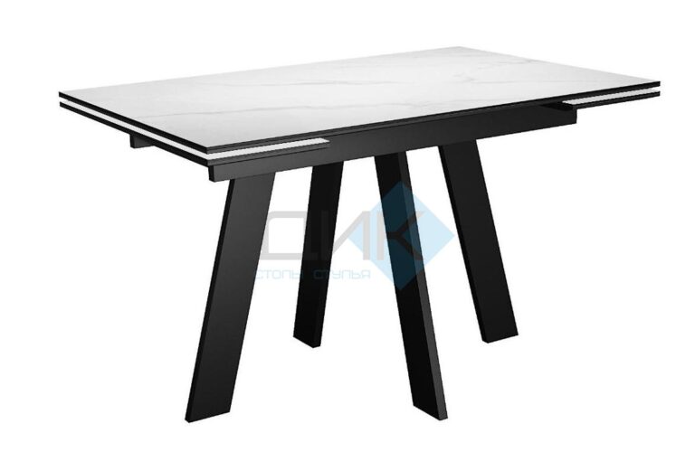Миниатюра Стол SKM110 Керамика Белый 7
